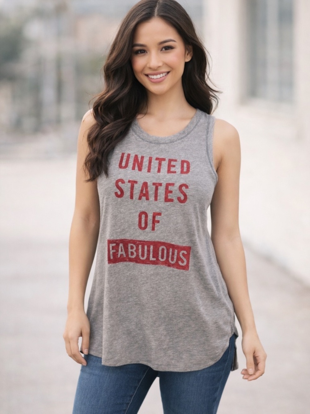 Abercrombie United States of Fabulous Top
